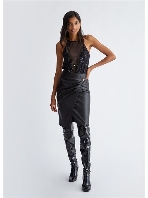 gonna donna nera LIU JO | CF3145E0624/22222